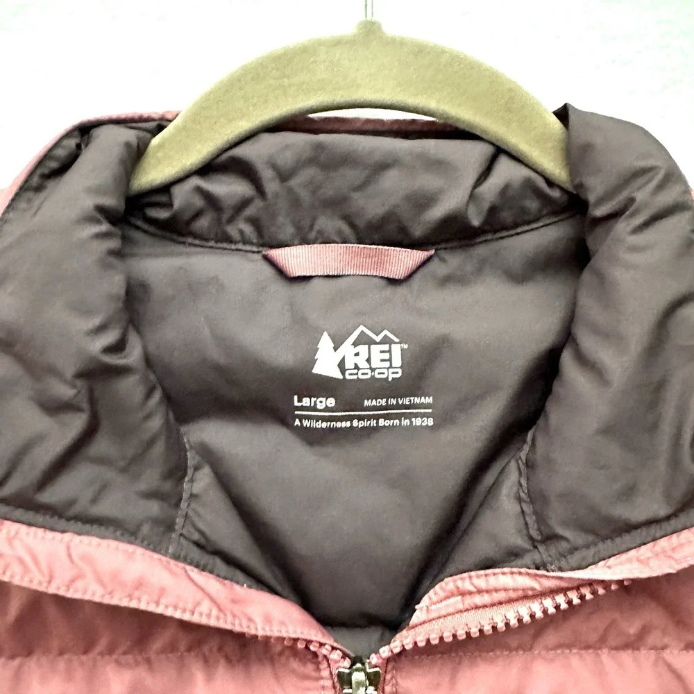 REI Co-op Jacket Kids Large 650 Down Puffer Packable Lightweight Outdoor 221696
